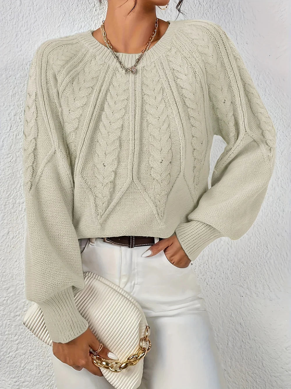 Zénaïde – Eleganter und warmer Pullover