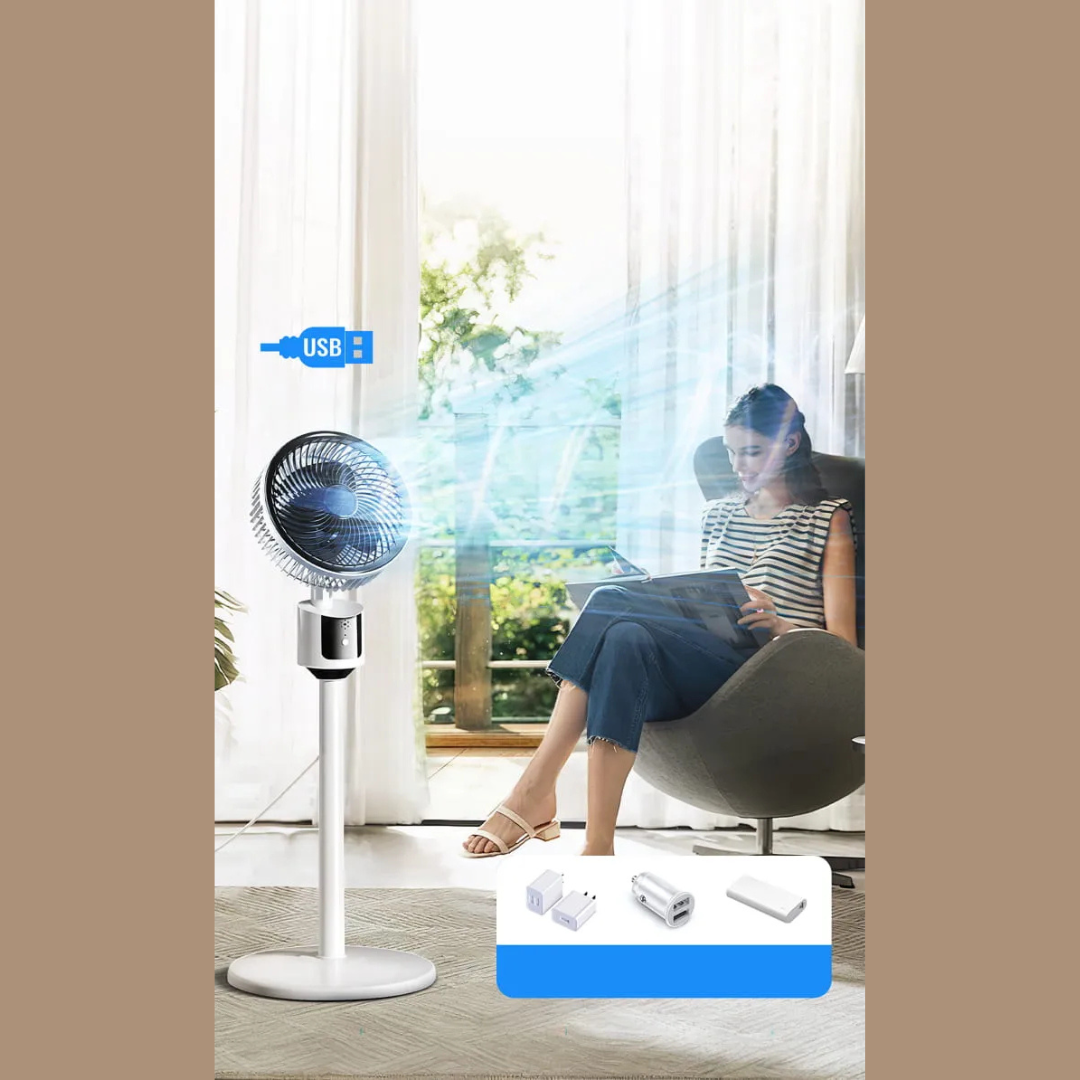 Ventilateur USB silencieux et compact