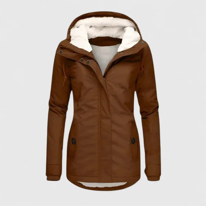 Veste d’hiver imperméable et chaude pour femme