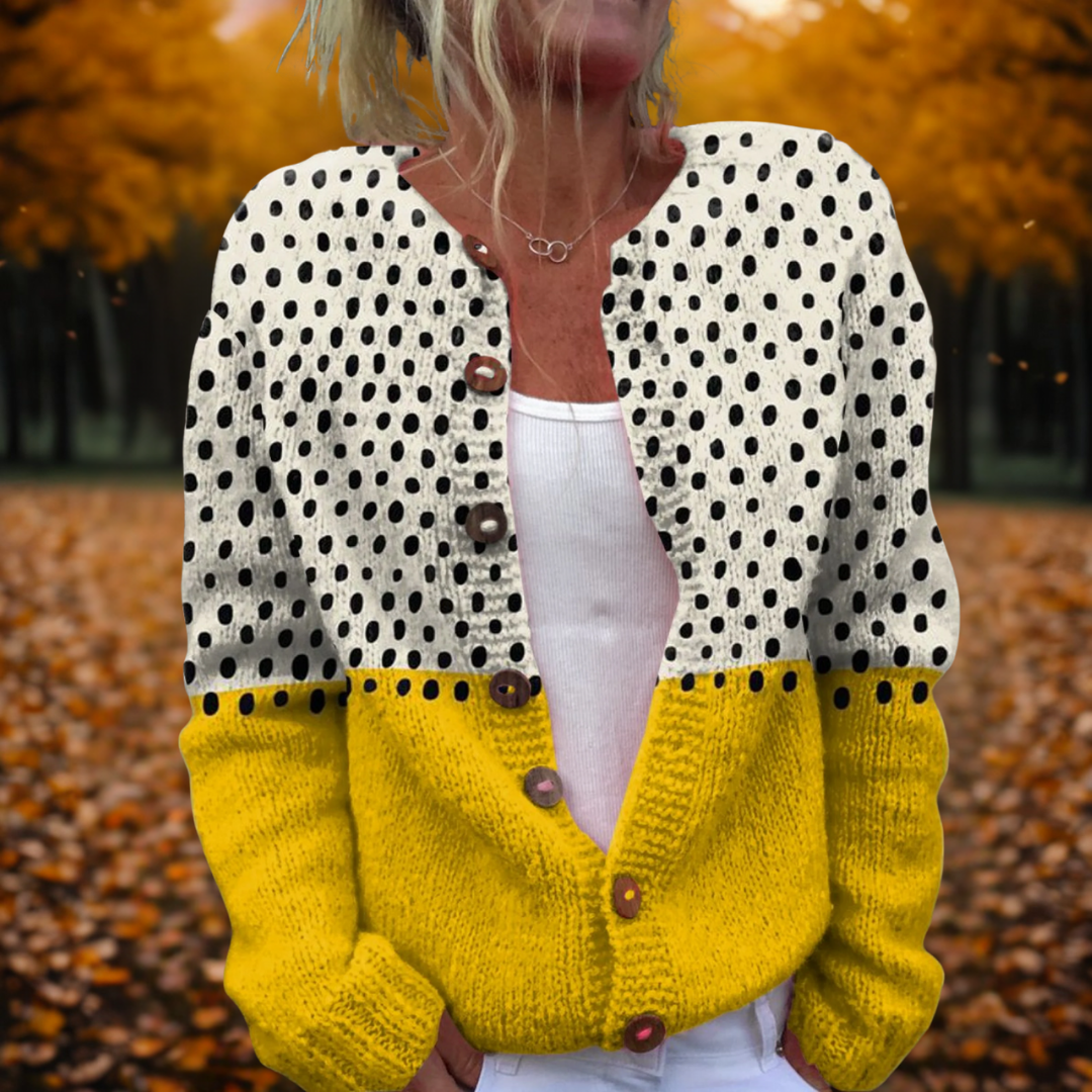 Cardigan à Pois