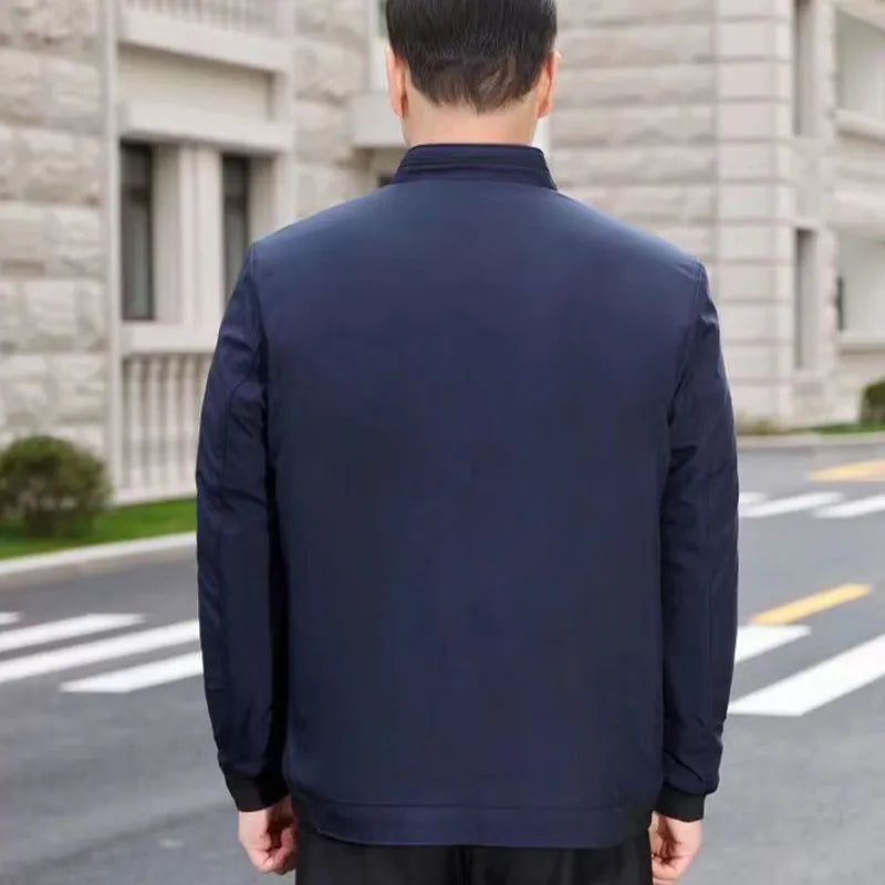 Veste isolante homme chaude et coupe-vent