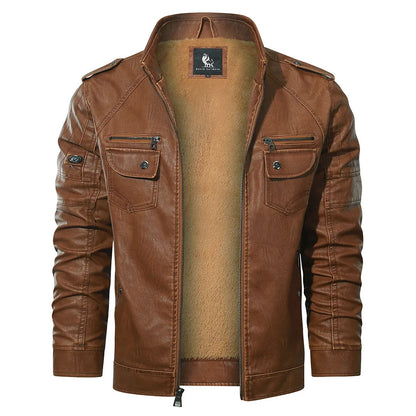 Herrenlederjacke