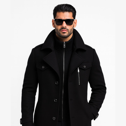 Veste en laine premium pour homme