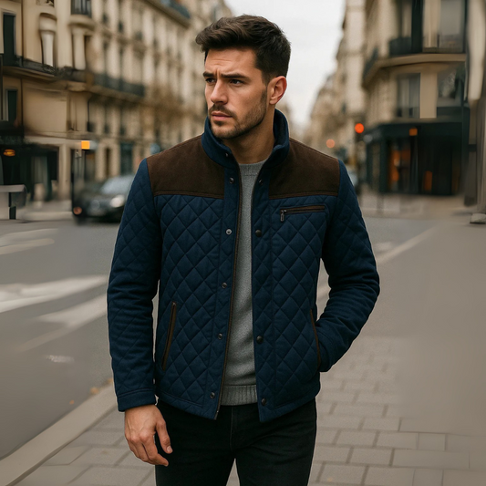 Veste matelassée homme élégante