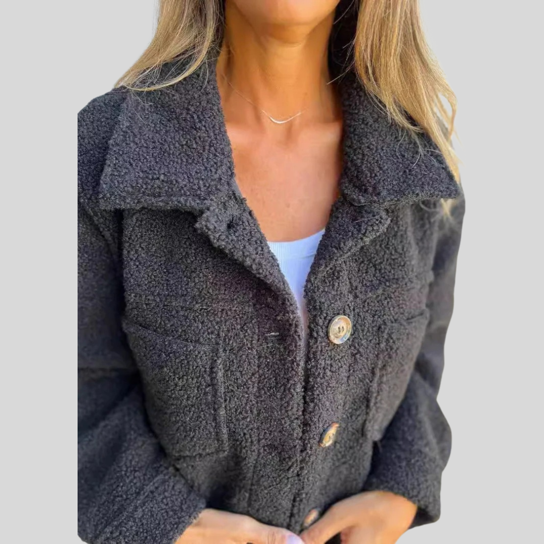 Weiche Fleecejacke für Damen