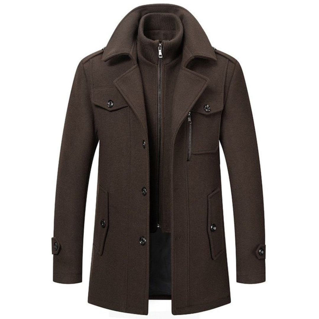 Veste en laine premium pour homme