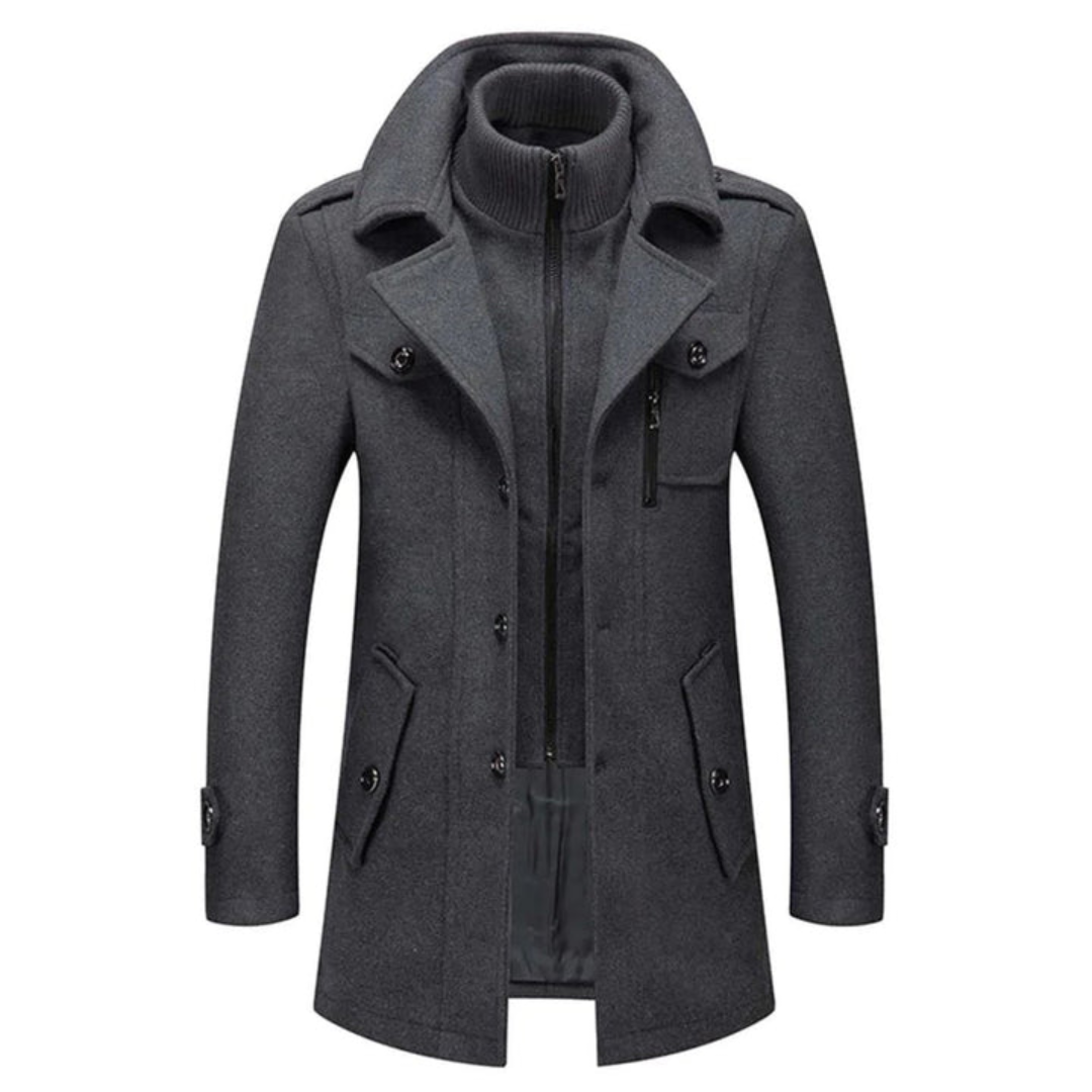 Veste en laine premium pour homme
