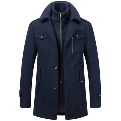 Veste en laine premium pour homme