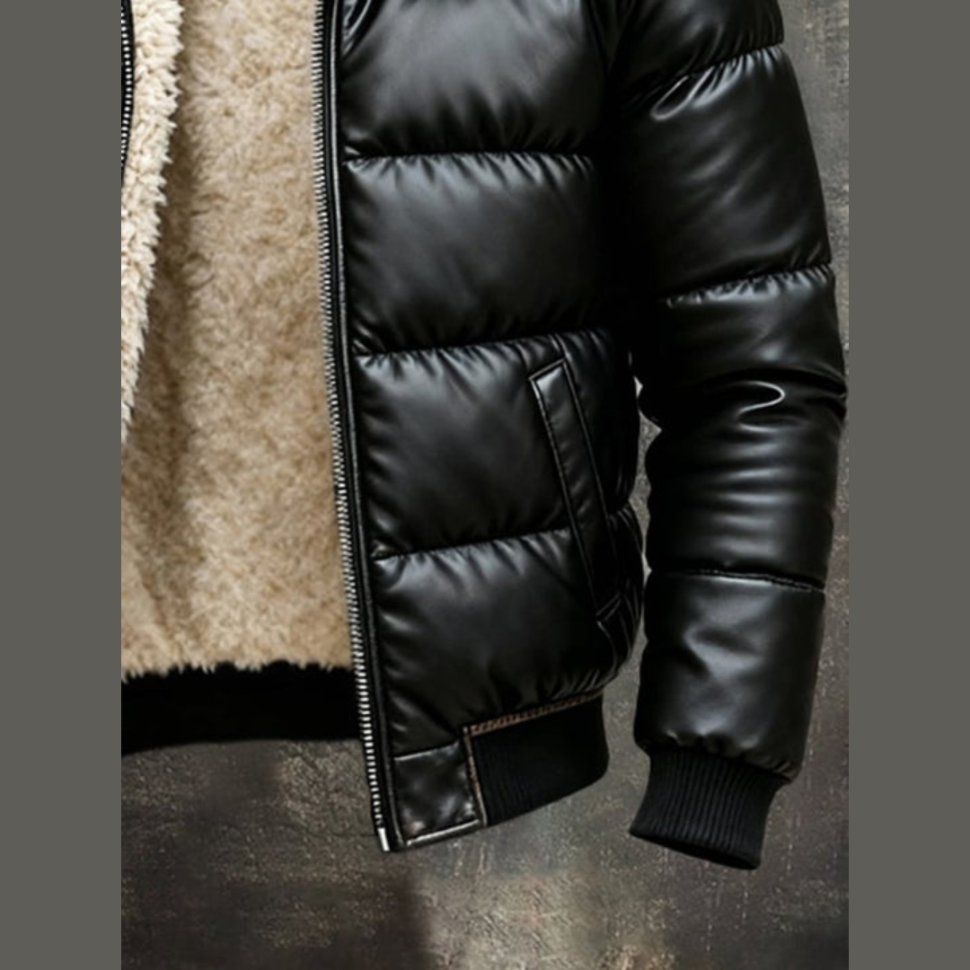 Veste d’hiver homme doublée chaude et confortable