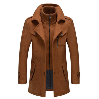 Veste en laine premium pour homme