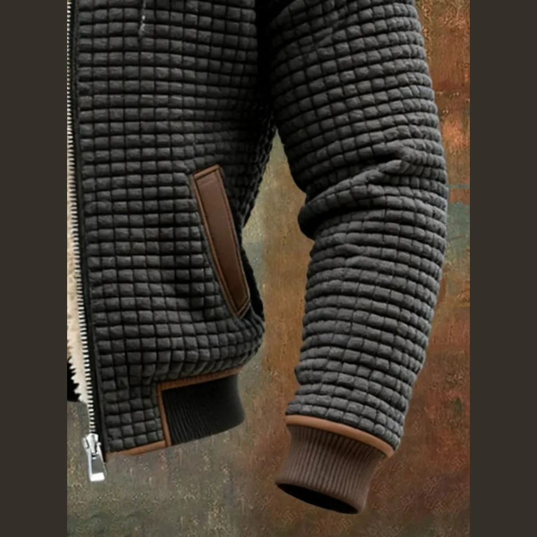 Komfortable Fleece-Steppjacke