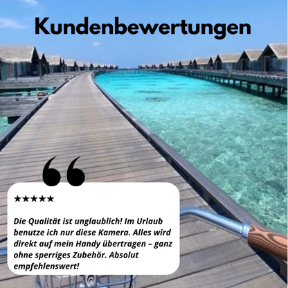 Caméra d’action à 360° – Liberté totale pour filmer