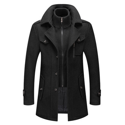 Veste en laine premium pour homme