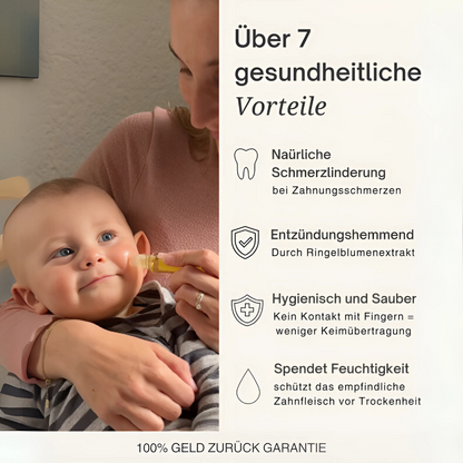 Aide naturelle pour la poussée dentaire chez les bébés