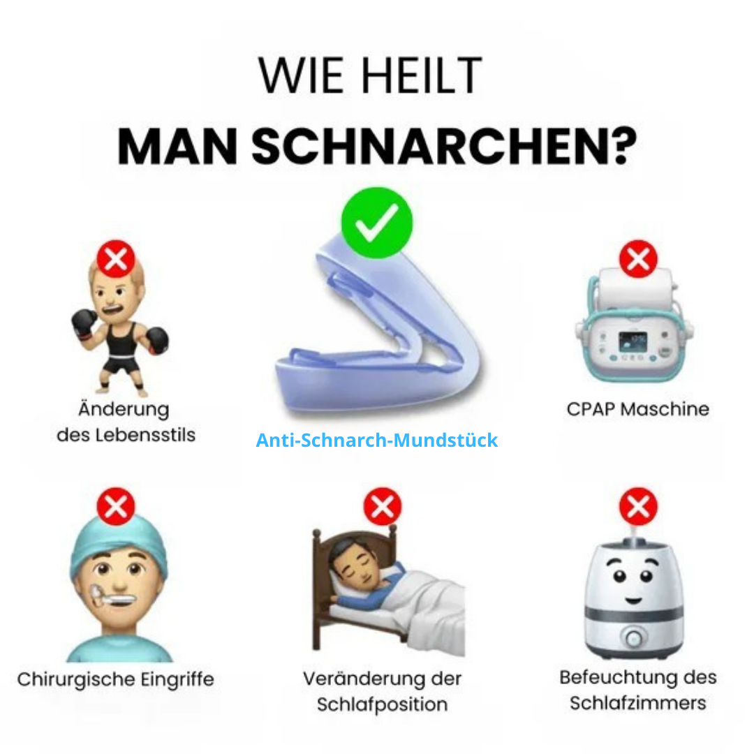 Embout buccal anti-ronflement