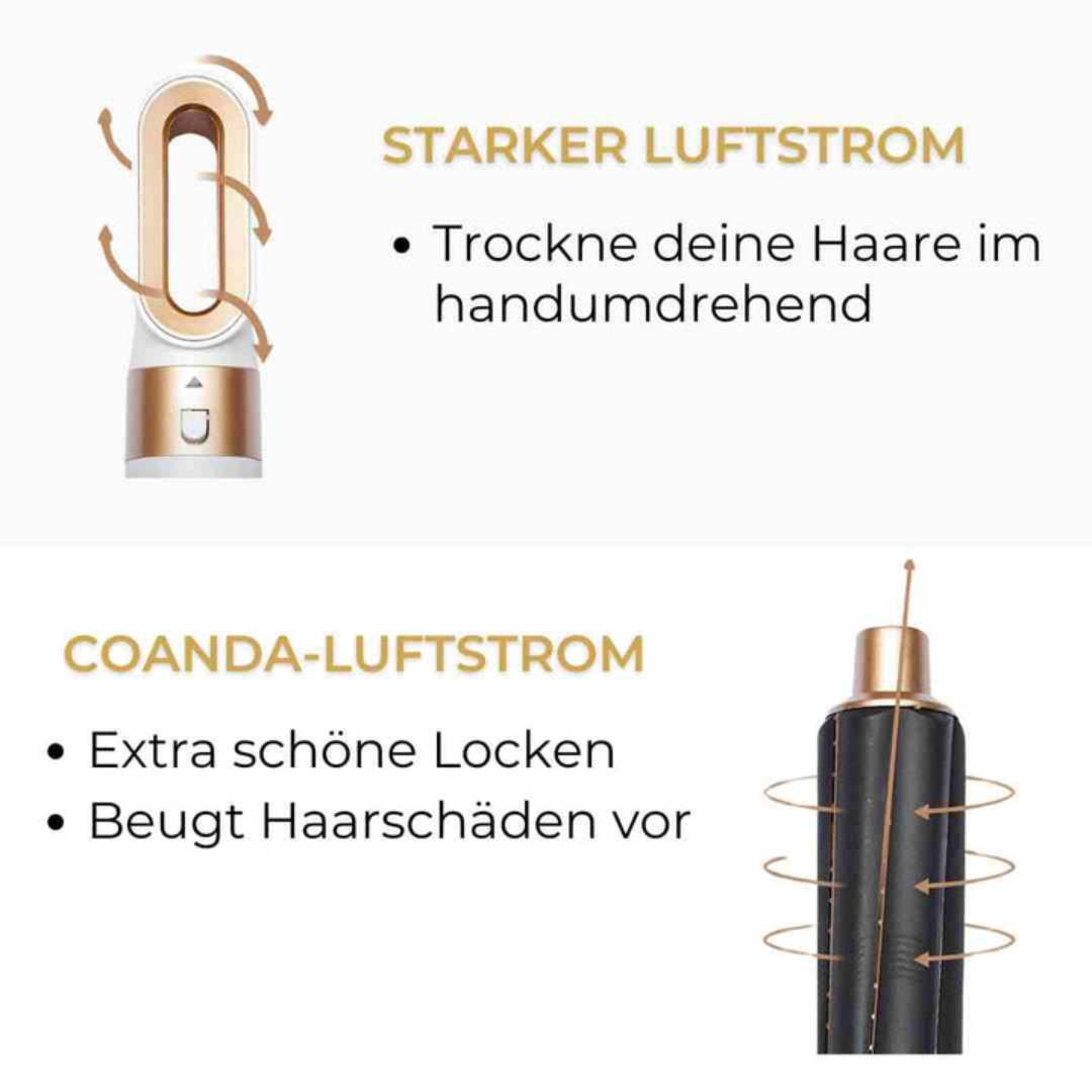 Sèche-cheveux 5-en-1 pour tous les types de cheveux