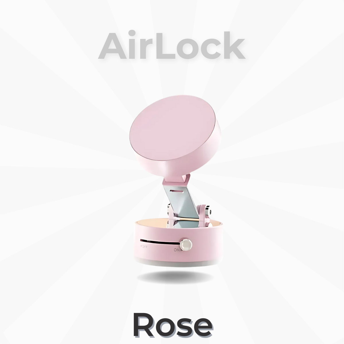 AirLock™ – Support téléphone à ventouse d’une stabilité inégalée