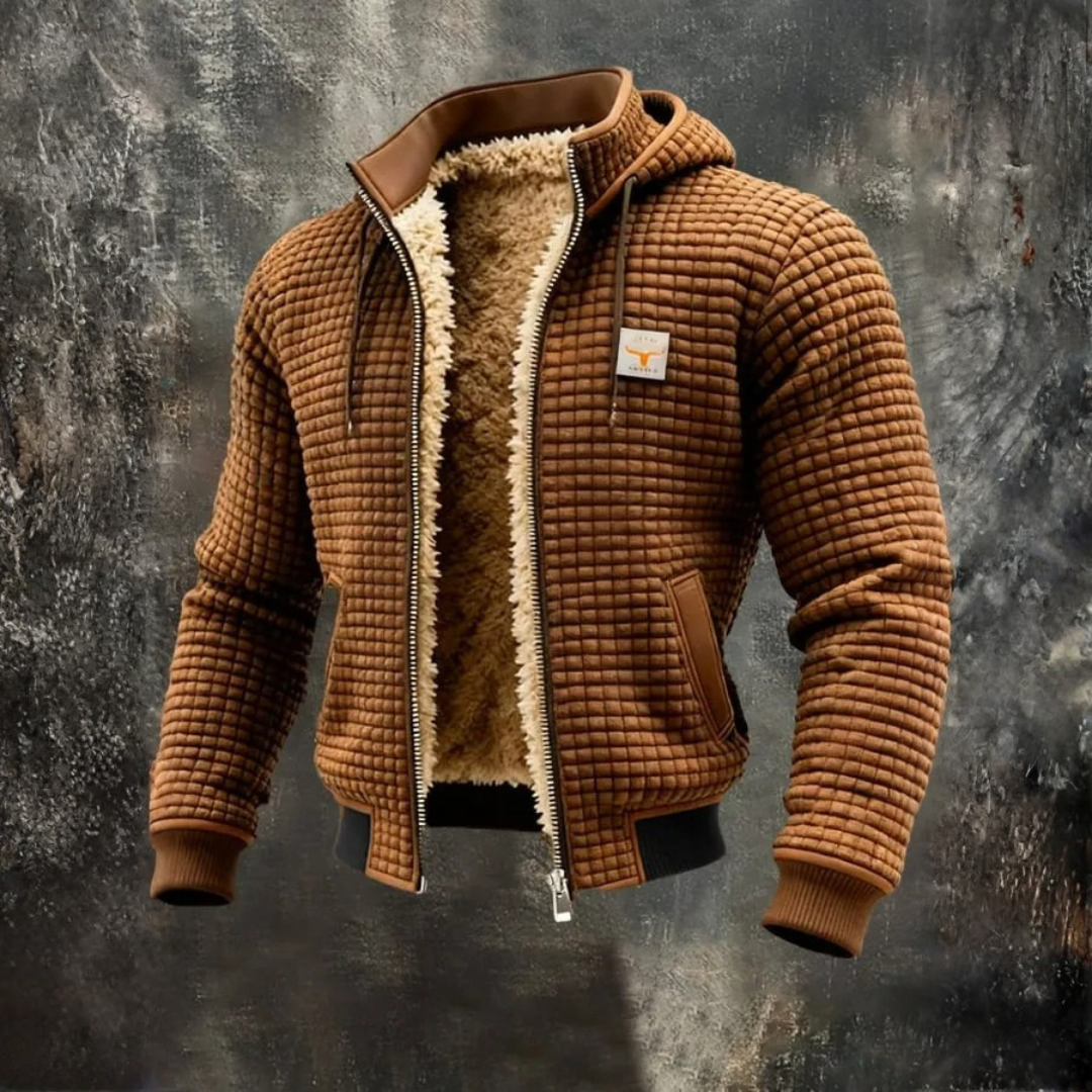 Komfortable Fleece-Steppjacke