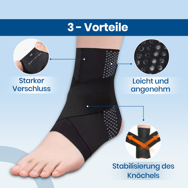 AnkleGuard - Bandage active de protection pour la cheville