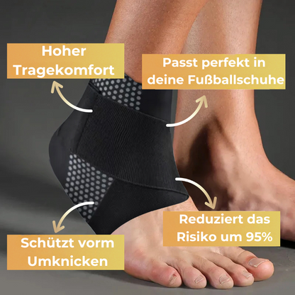 AnkleGuard - Bandage active de protection pour la cheville