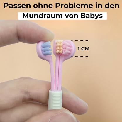 (4 pièces) TripleBrush pour enfants 1-14 ans