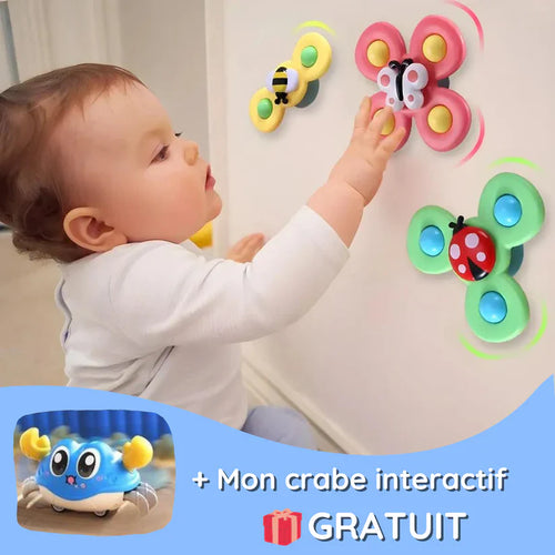Tournibaby™ – Lot de 3 compagnons d’éveil