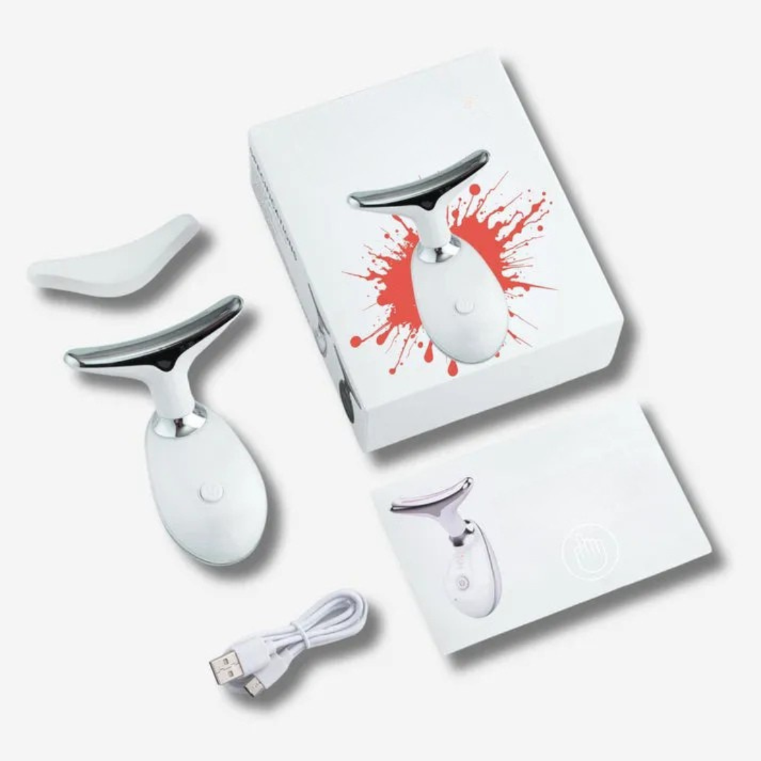 Appareil anti-âge pour le visage à lumière LED