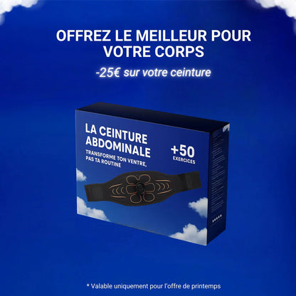 Ceinture d’électrostimulation pour abdominaux