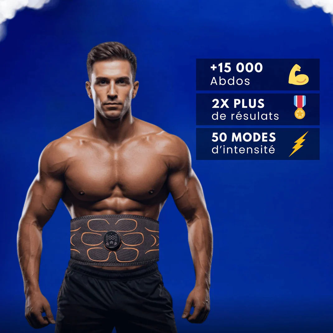 Ceinture d’électrostimulation pour abdominaux