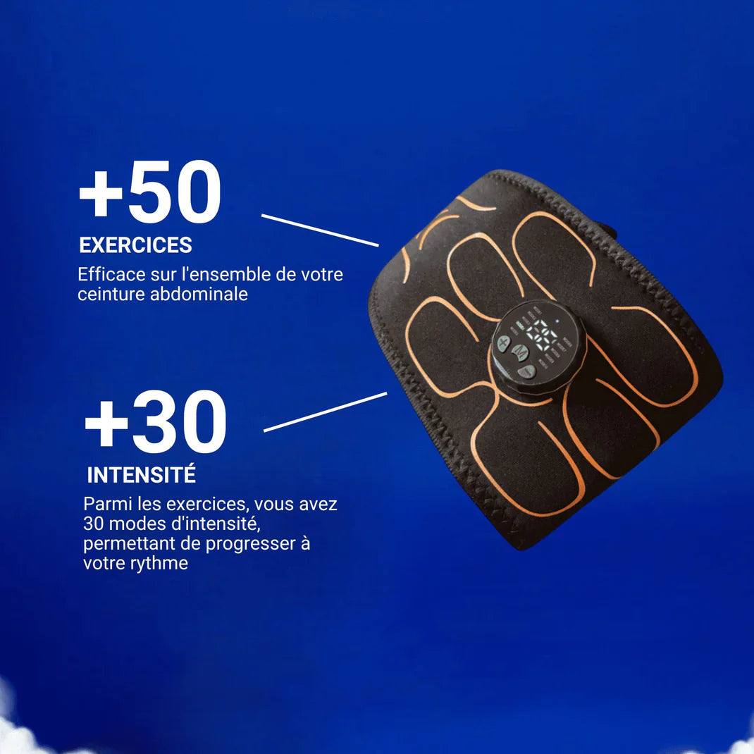 Ceinture d’électrostimulation pour abdominaux