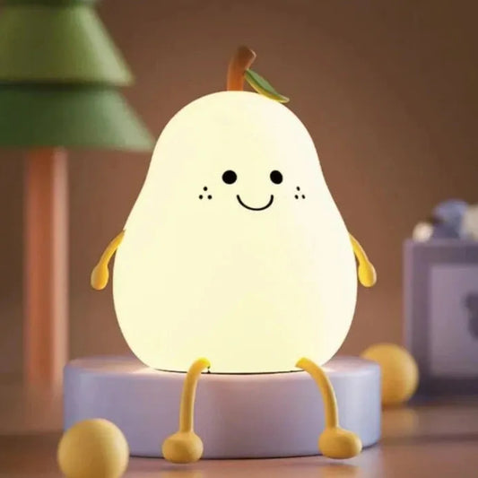 Veilleuse mignonne en forme de poire