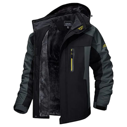Veste imperméable doublée polaire
