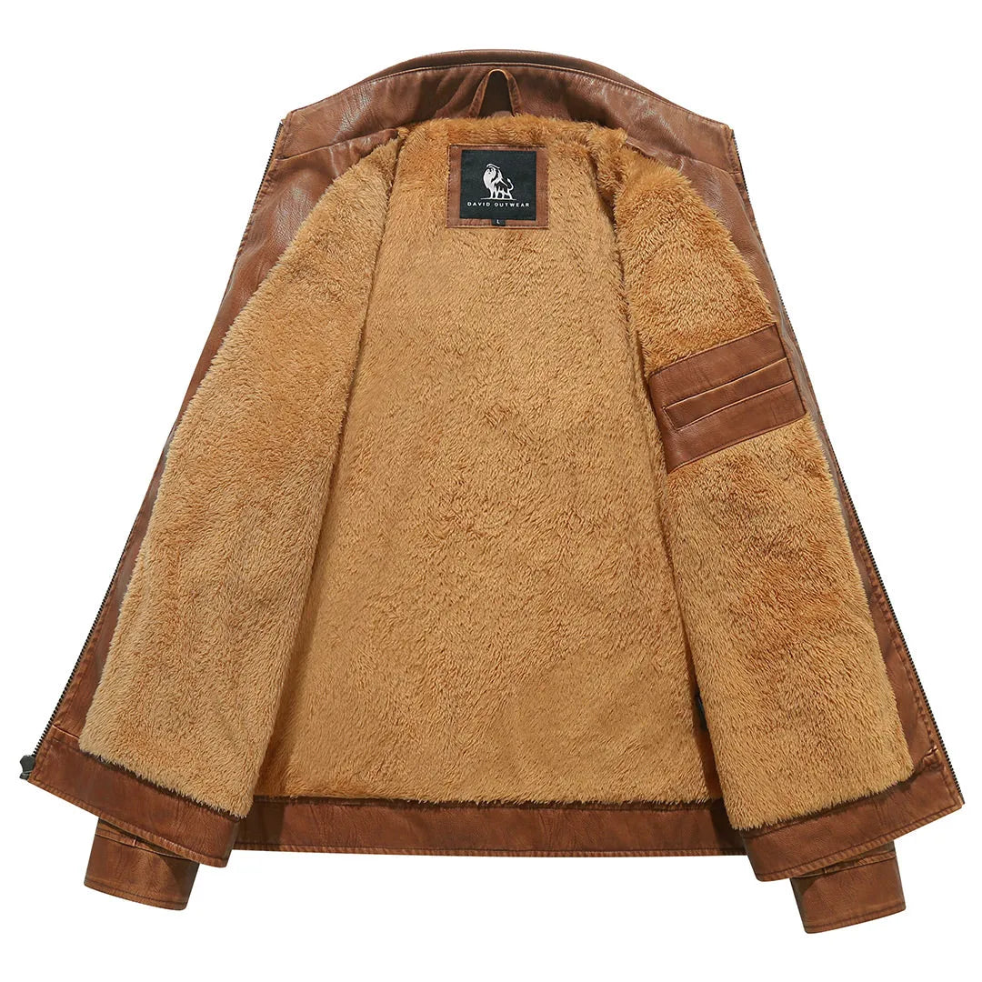 Herrenlederjacke
