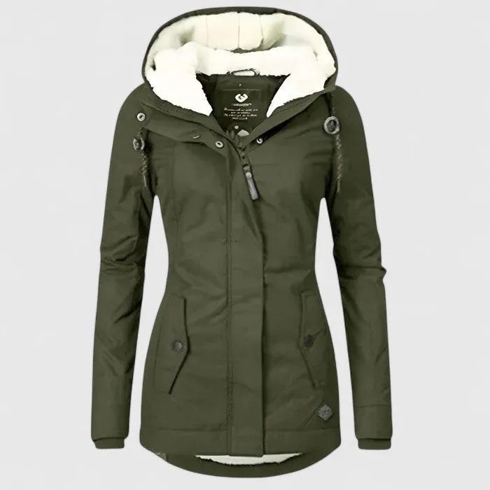 Veste d’hiver imperméable et chaude pour femme