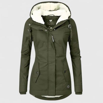 Veste d’hiver imperméable et chaude pour femme
