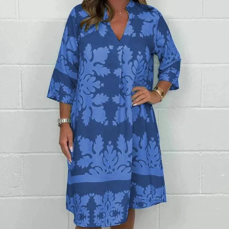 Alba – Robe de printemps fluide et élégante