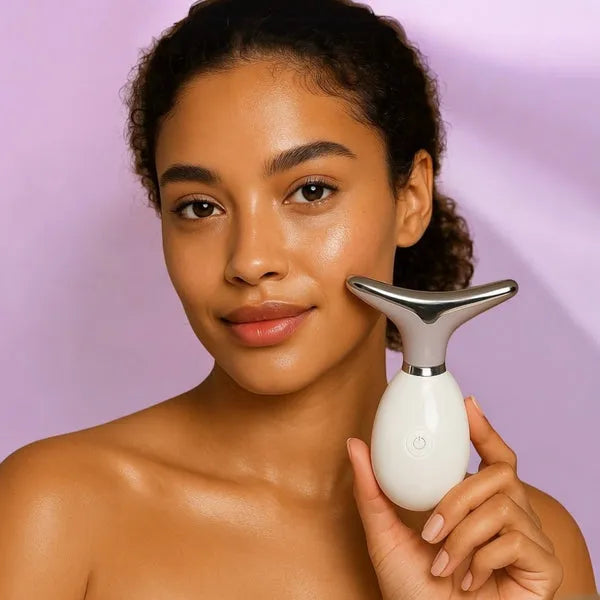 Appareil de lifting visage et cou à microvibrations