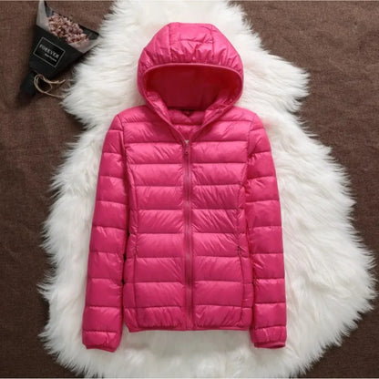 Gefütterte, wasserdichte Übergangsjacke