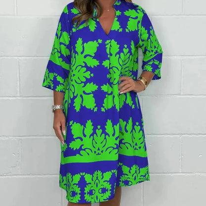 Alba – Robe de printemps fluide et élégante