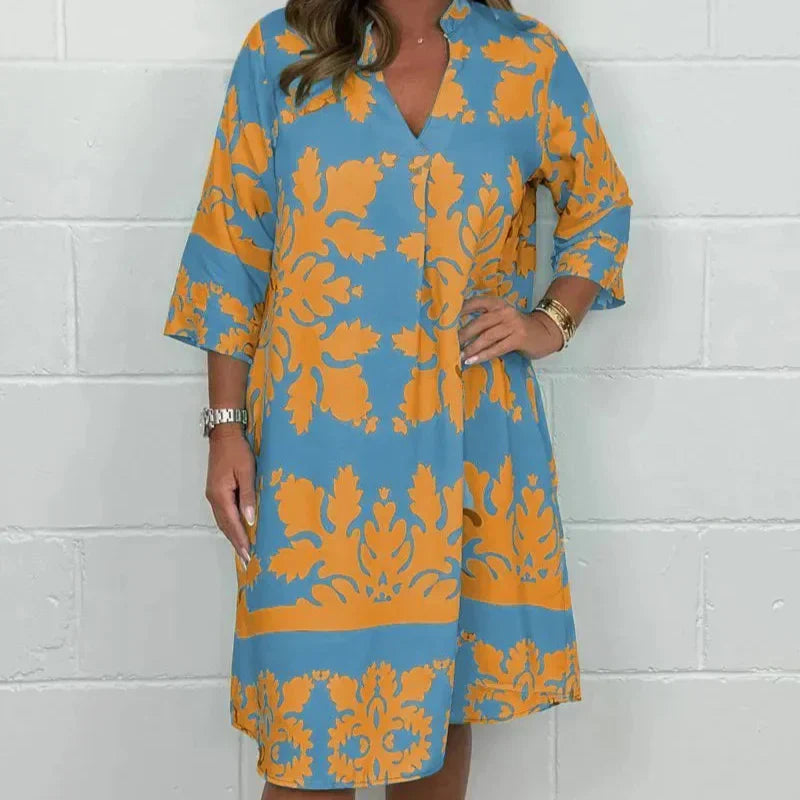 Alba – Robe de printemps fluide et élégante