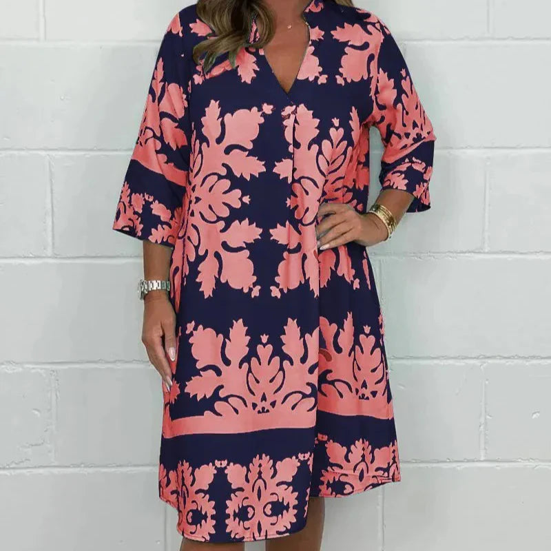 Alba – Robe de printemps fluide et élégante